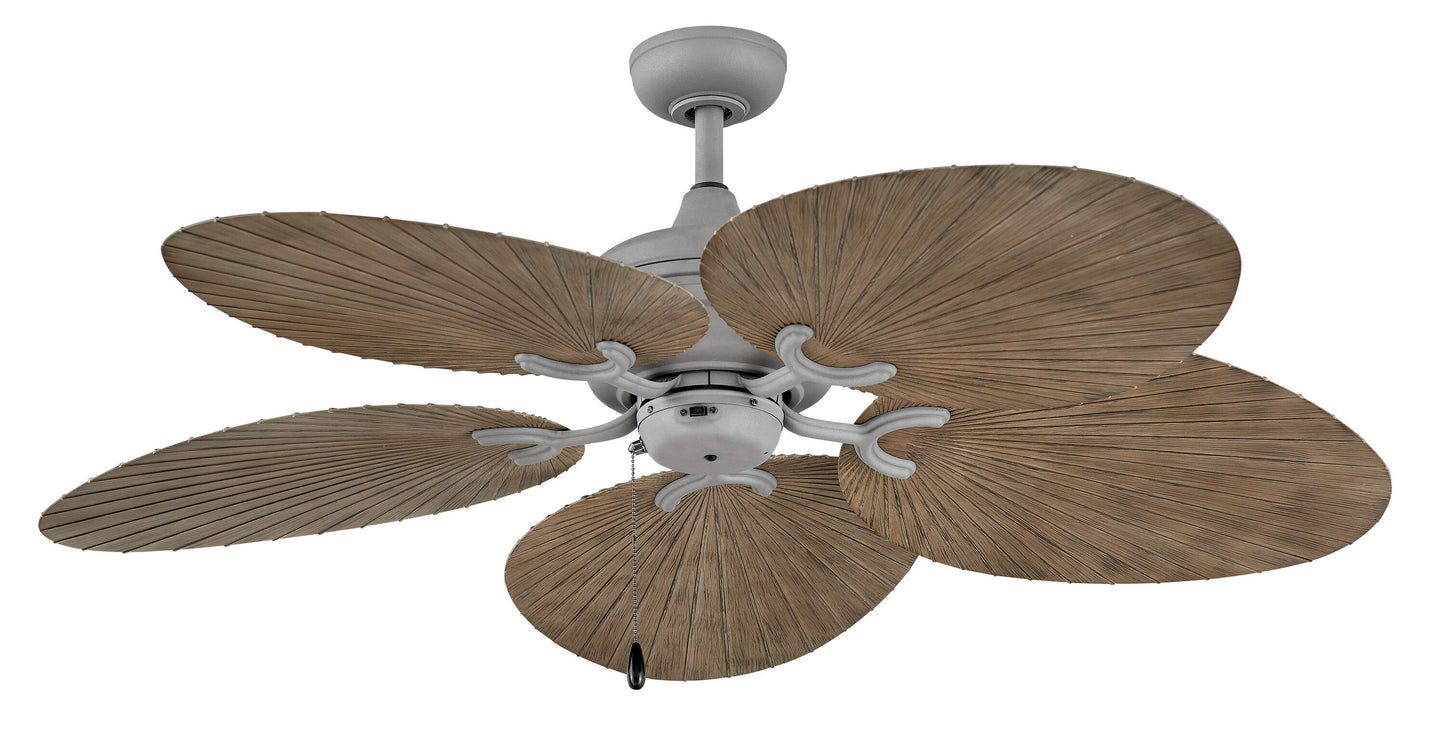 Hinkley Tropic Air 52-in Outdoor Graphite with Driftwood Blades Propeller Ceiling Fan Light Kit Compatible ( 5 -Blade ) 5528859