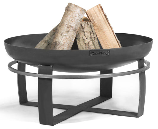 Good Directions Cook King 31.5-in W Steel Round Portable Wood-Burning Fire Pit