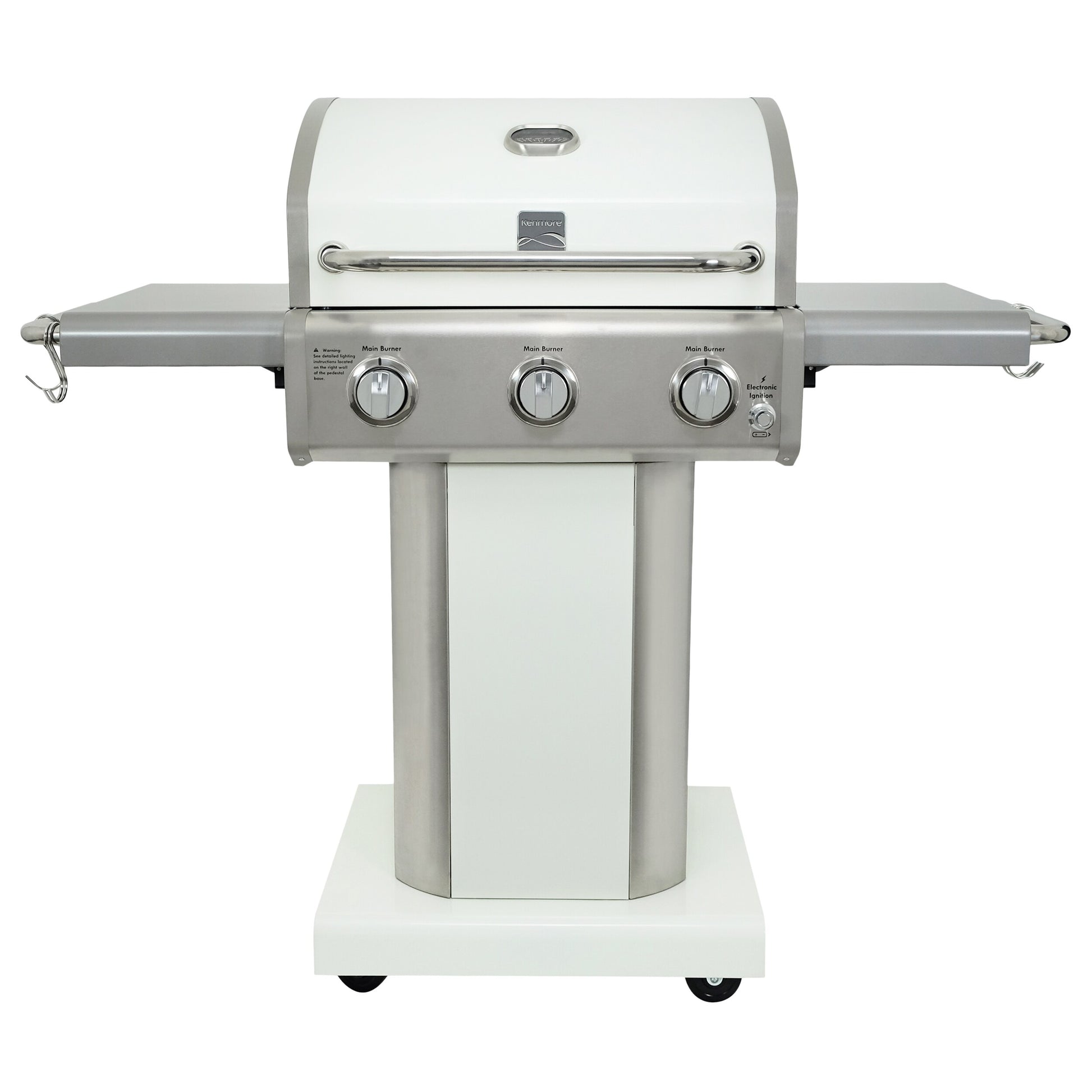 Kenmore Pearl 3 -Burner Liquid Propane Gas Grill