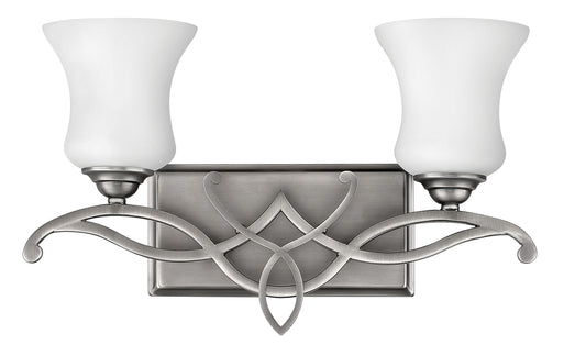 Hinkley Brooke 16.5-in 2 -Light Antique Nickel Transitional Vanity light 5663270