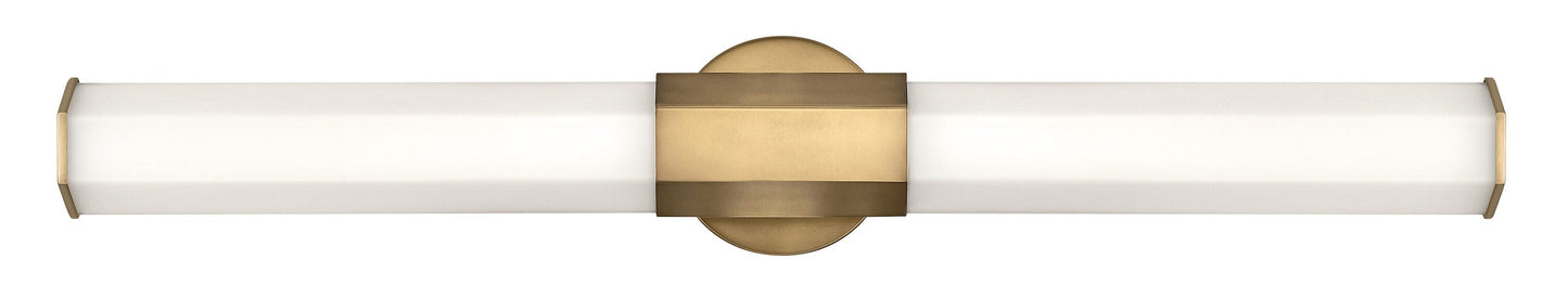 Hinkley Facet 32-in 3 -Light Antique Gold Integrated LED Modern/contemporary Vanity light 5663147