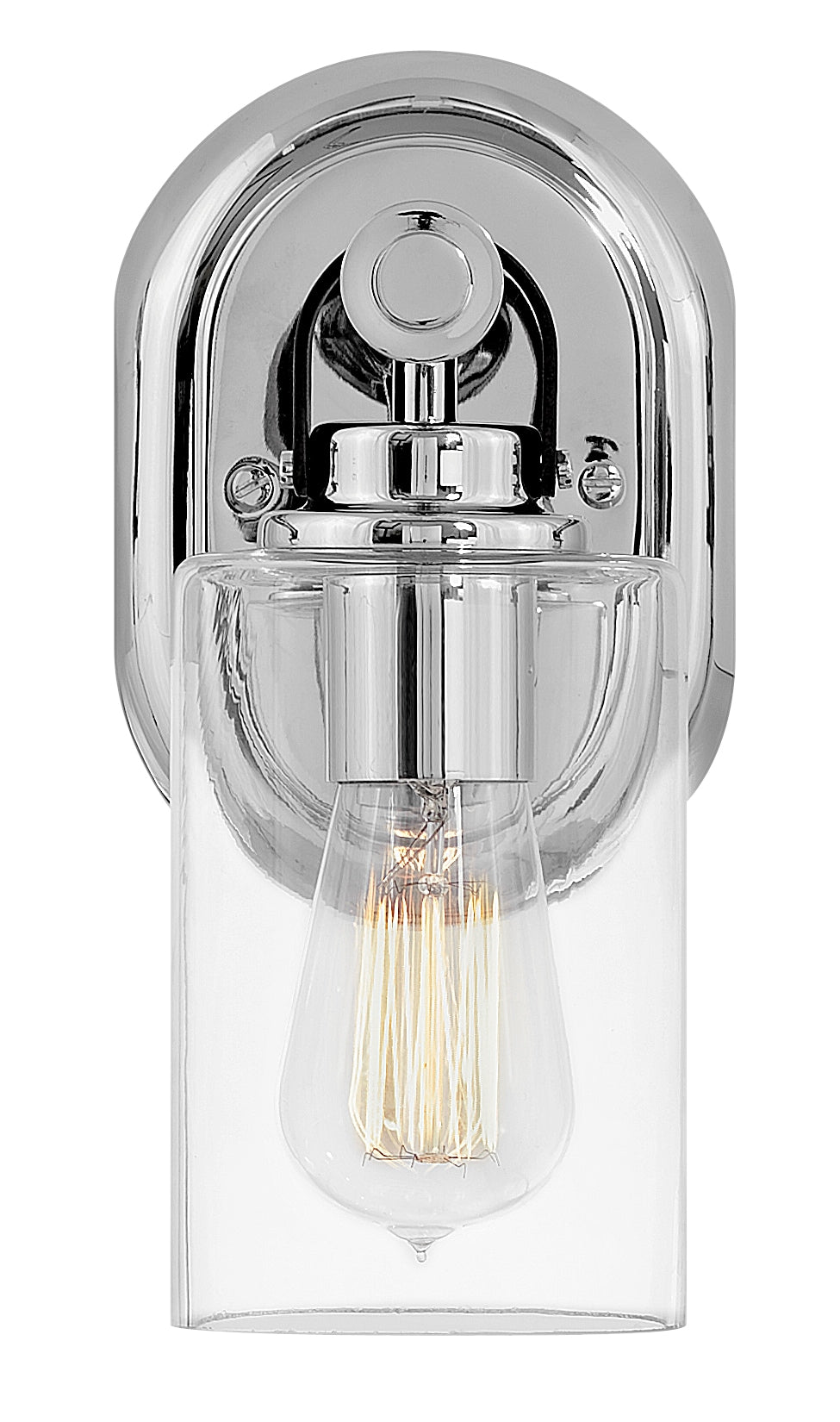 Hinkley Halstead 5-in 1 -Light Gloss Chrome Rustic Vanity light 5663211