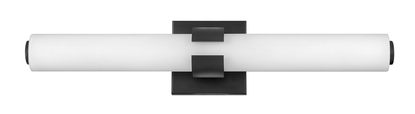Hinkley Aiden 22.75-in 2 -Light Matte Black Integrated LED Modern/contemporary Vanity light bar 5663036