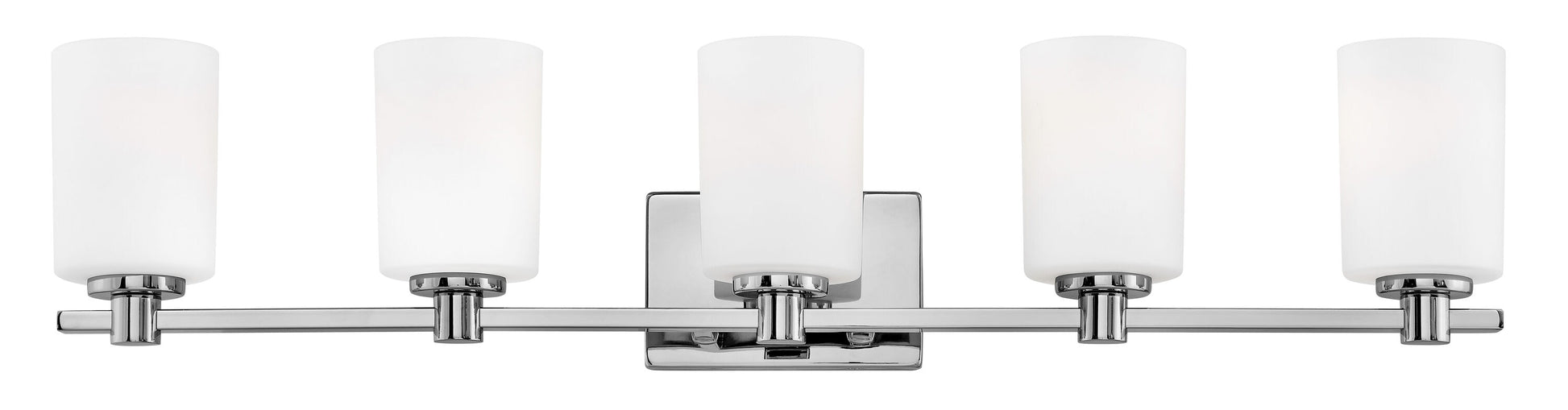 Hinkley Karlie 35.5-in 5 -Light Gloss Chrome Transitional Vanity light 5663236