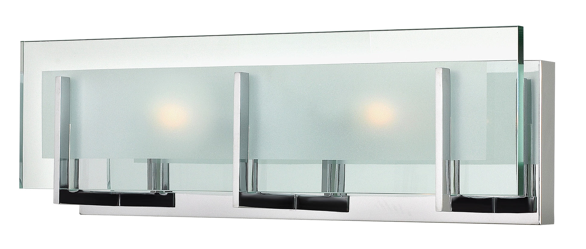 Hinkley Latitude 18-in 2 -Light Gloss Chrome Modern/contemporary Vanity light 5663142