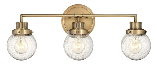 Hinkley Poppy 24.25-in 3 -Light Antique Gold Modern/contemporary Vanity light 5663082