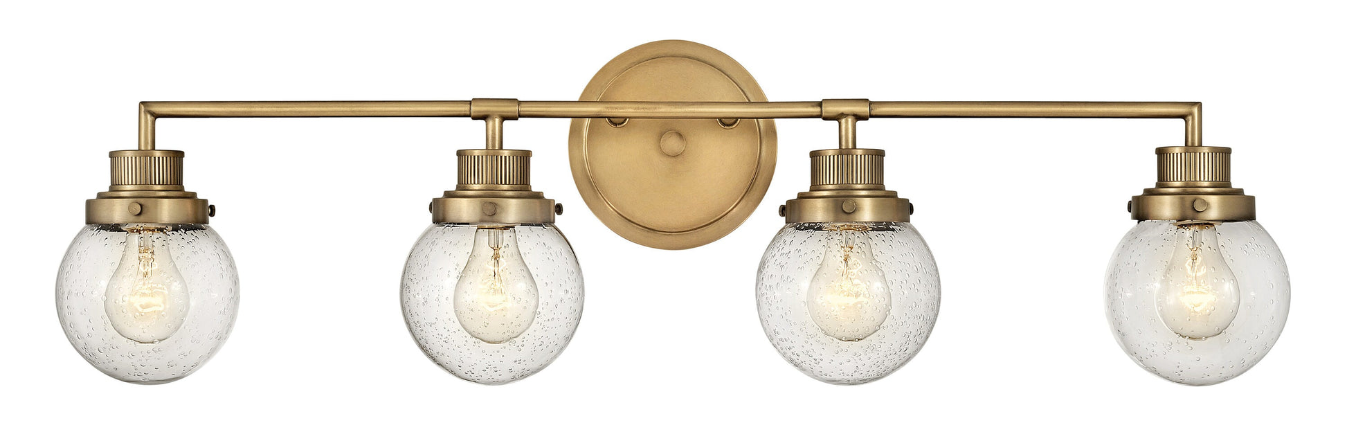 Hinkley Poppy 33.25-in 4 -Light Antique Gold Modern/contemporary Vanity light 5663090