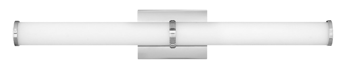 Hinkley Simi 32.25-in 4 -Light Gloss Chrome Integrated LED Modern/contemporary Vanity light 5663110