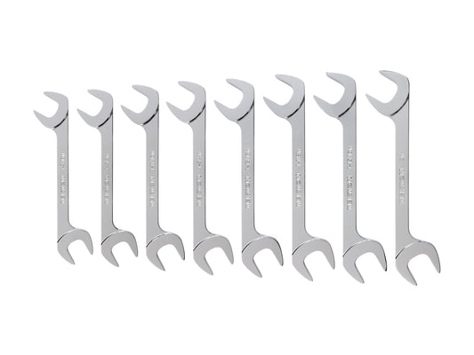 TEKTON 8-Piece Set (Sae) Angle Open End Wrench WAE90104