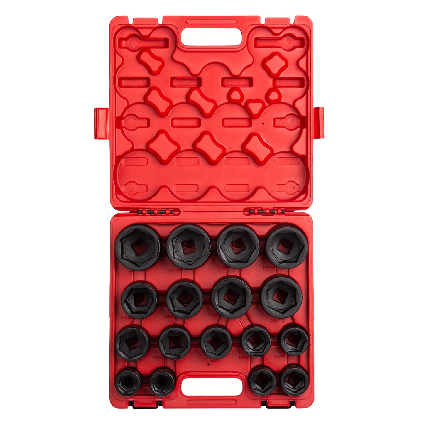 SUNEX TOOLS 17-Piece Standard (SAE) 3/4-in Drive Set 6-point Impact Socket Set 4683