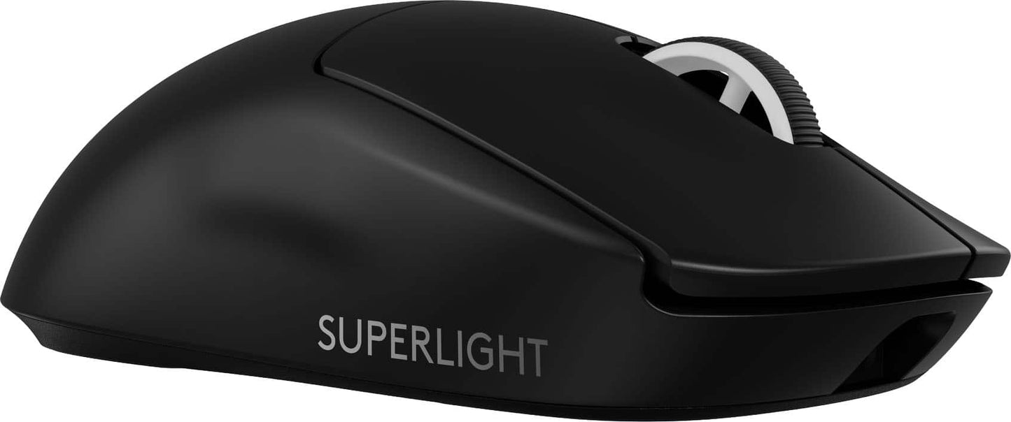 Logitech - G PRO X SUPERLIGHT 2 LIGHTSPEED Lightweight Wireless Optical Gaming Mouse with HERO 32K DPI Sensor - Black