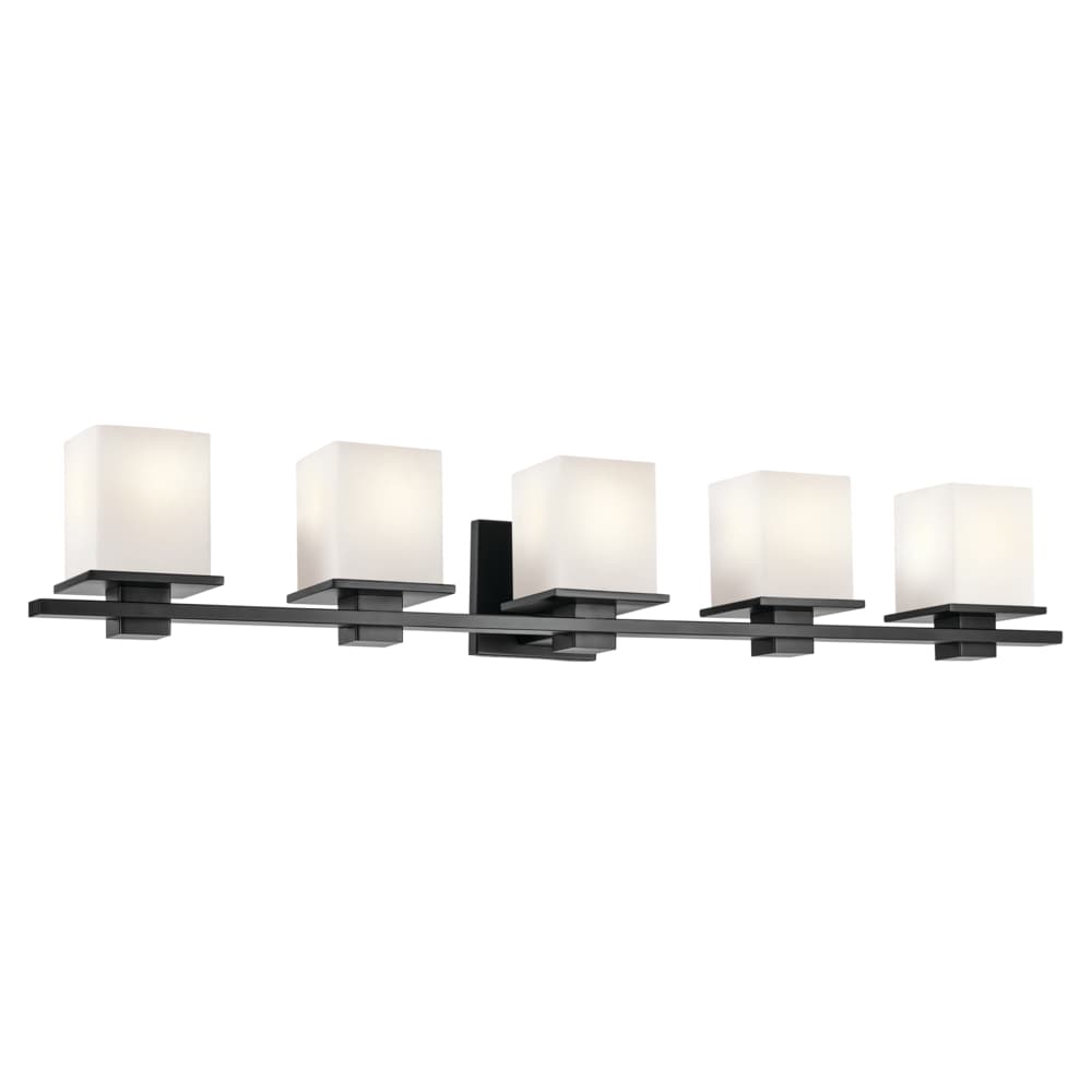 Kichler Tully 40.25-in 5 -Light Black Modern/contemporary Vanity light