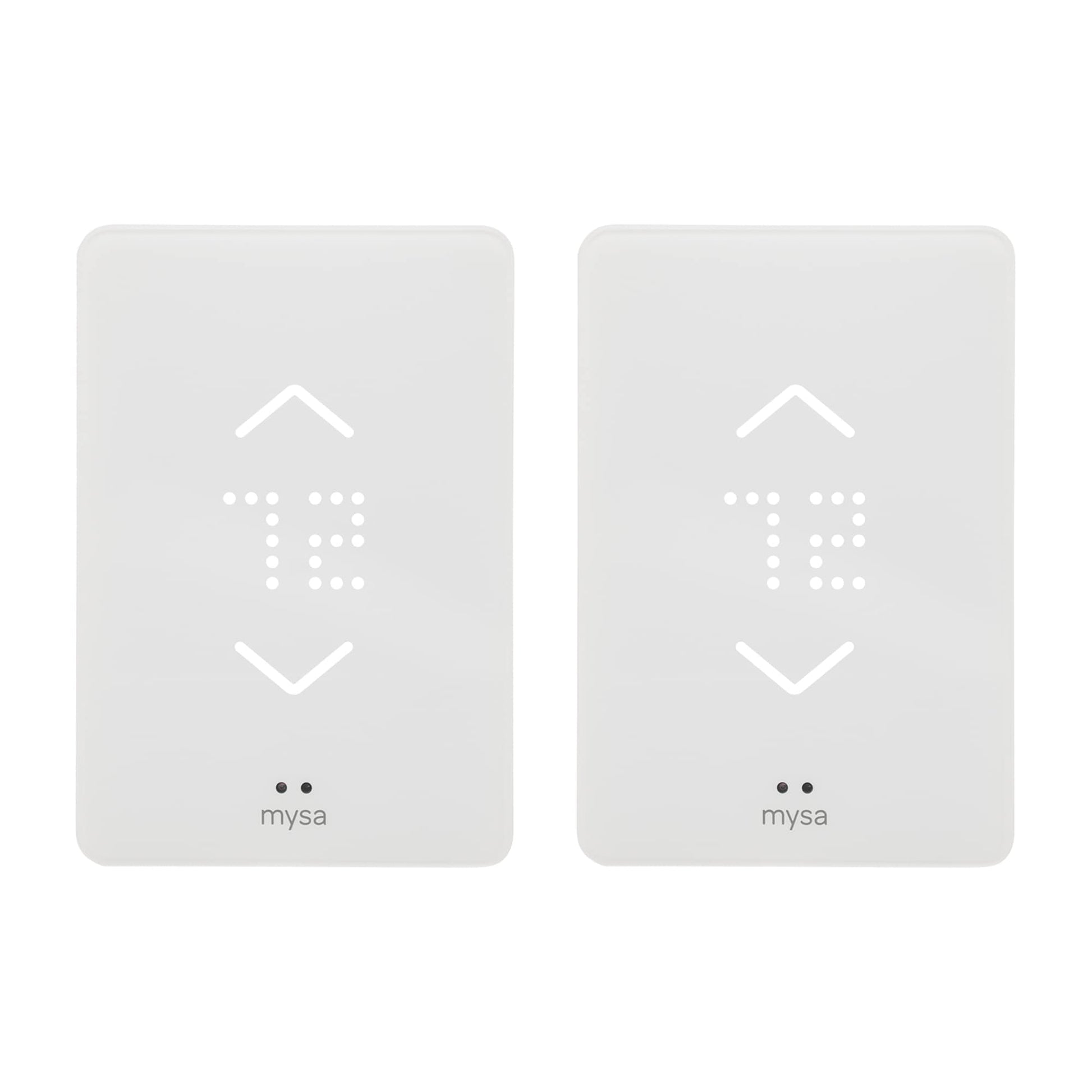 Mysa White Thermostat For In-floor Heating with Wi-Fi Compatibility (Pack of- 2) KITMYSAIF10012PK