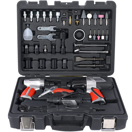 Siavonce Household Tool-Set 44-Piece Household Tool Set with Folding Case XH64153