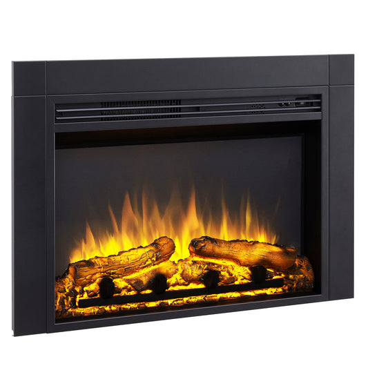 EdenDirect 32.28-in Black Electric Fireplace Insert NLCD041951