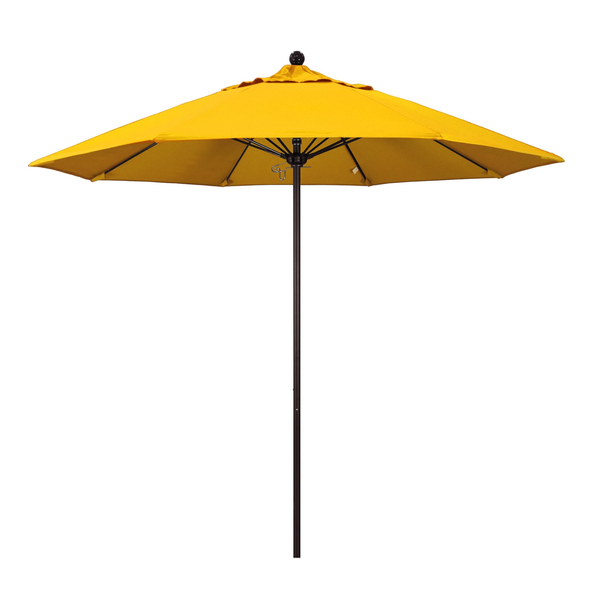 California Umbrella 9-Feet Aluminum Yellow Market Patio Umbrella