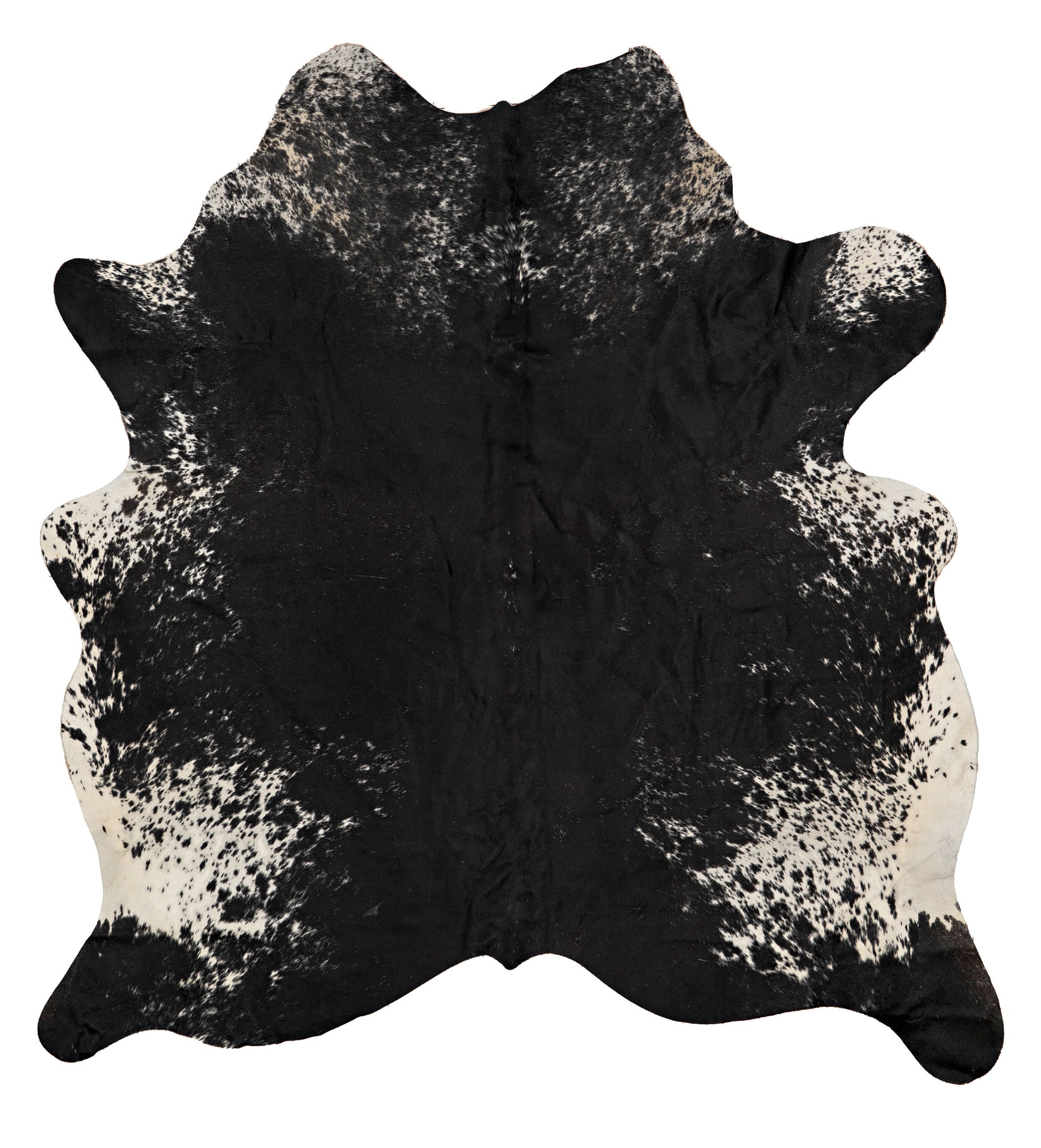 Linon Cowhide 7 x 7 (ft) Cowhide Brown Irregular Indoor Throw rug