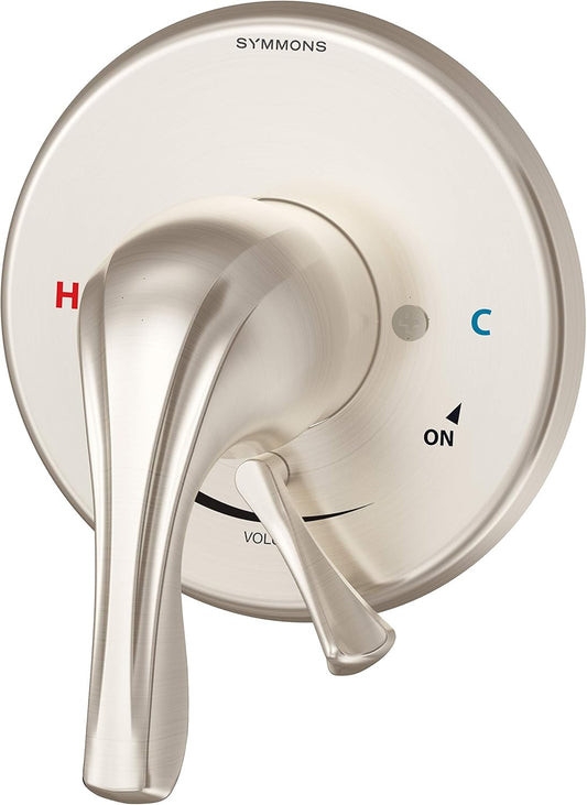 Symmons S-9600-PLR-TRM-STN Origins Shower Valve Trim in Satin Nickel (Valve Not Included)