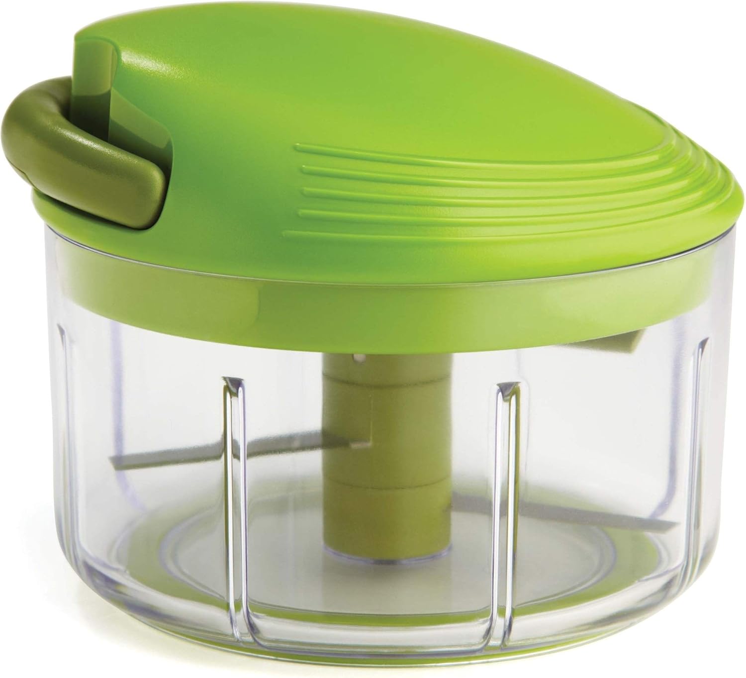 Kuhn Rikon Pull Chop Chopper\/Manual Food Processor with Cord Mechanism, Green, 2-Cup