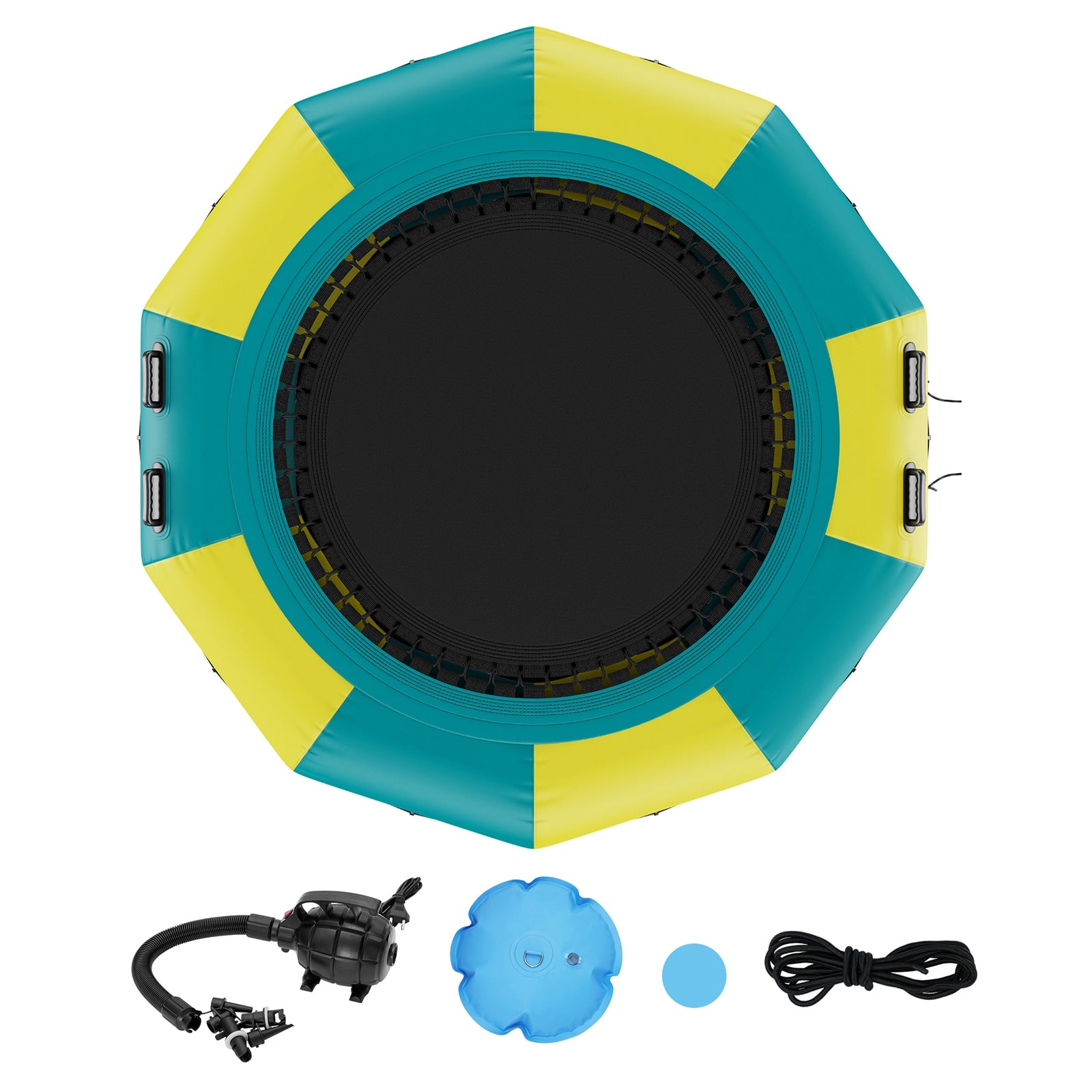SVOPES Inflatable Water Bouncer 10-ft Round Water in Multiple colors/finishes