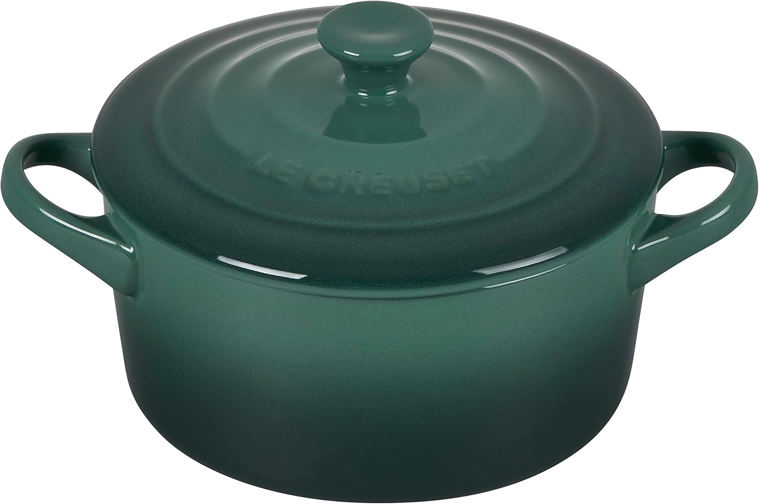 Le Creuset Stoneware Mini Round Cocotte, 14 oz., Artichaut