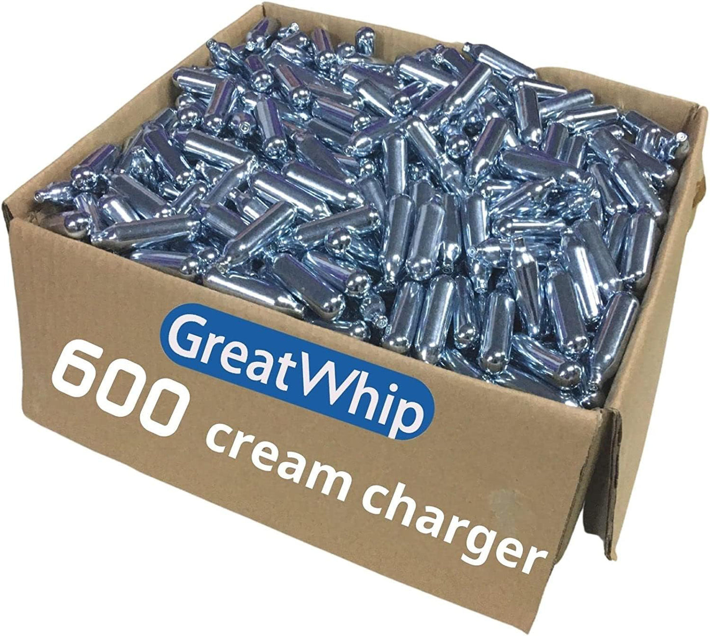 GreatWhip Whipped Charger 600 Count Original Flavor Overstocked 5 Years