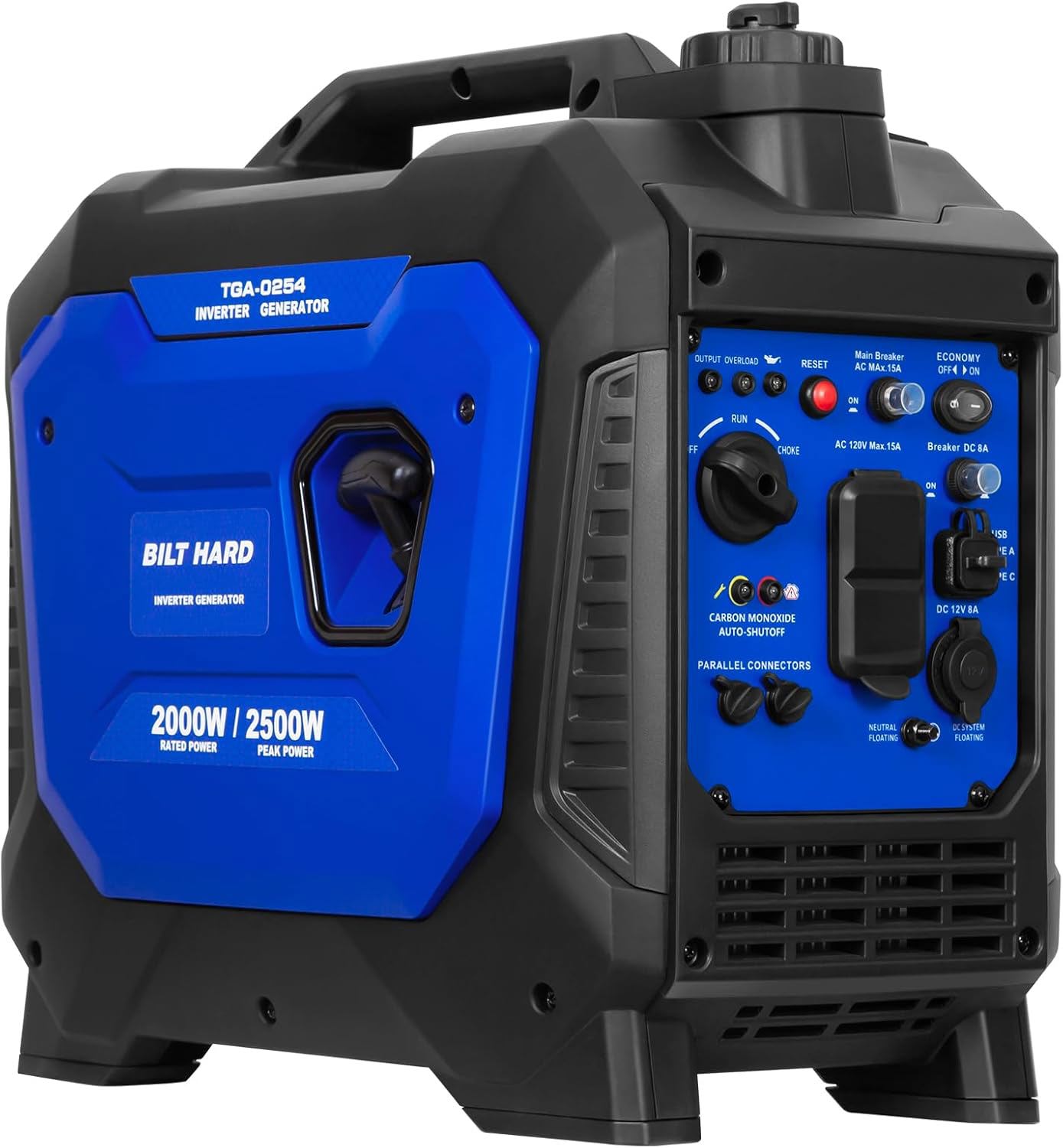 BILT HARD 2500 -Watt Single Fuel (Gasoline) Inverter Generator