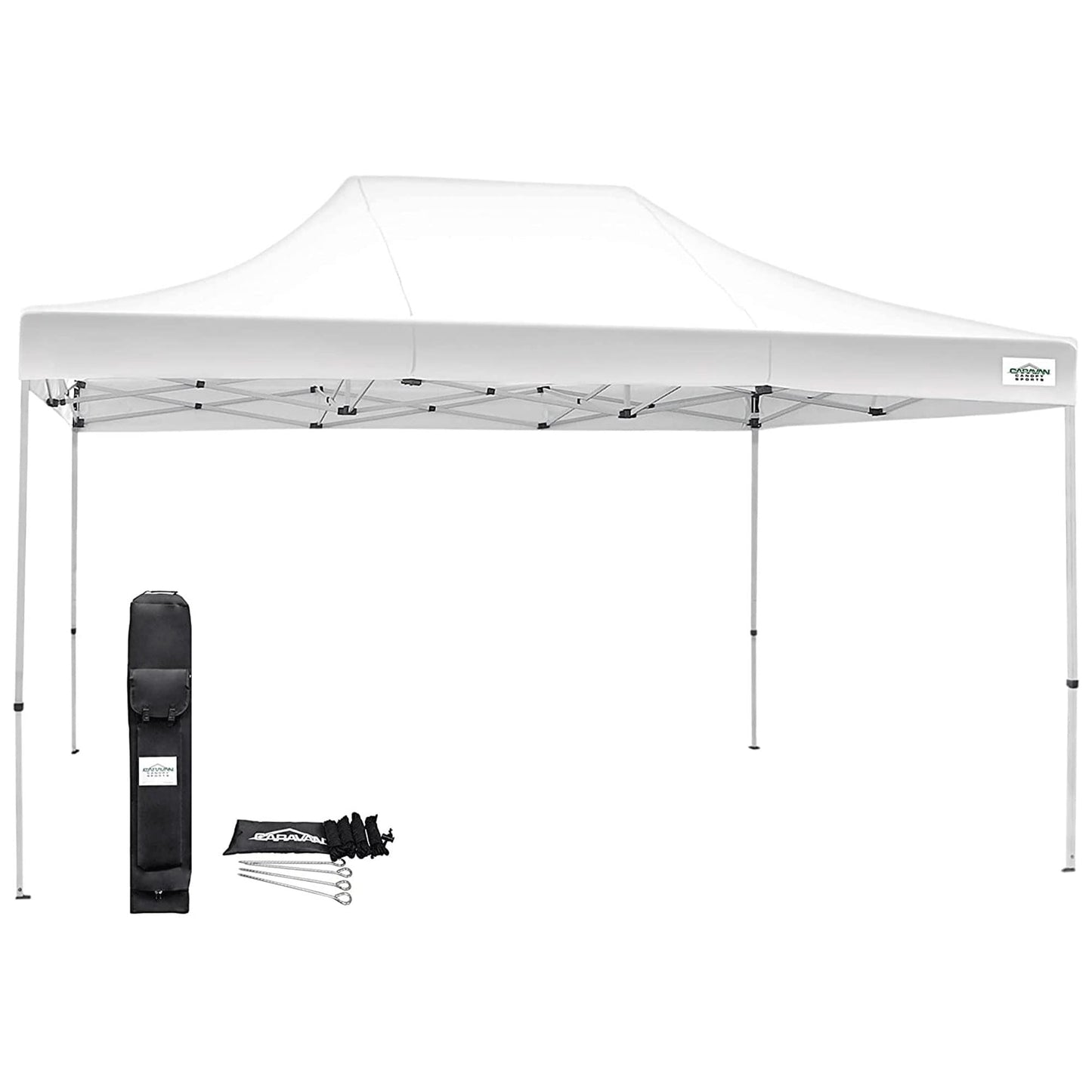 Caravan Canopy  TitanShade 10 by 15 Foot Instant Steel Frame Canopy Kit  White