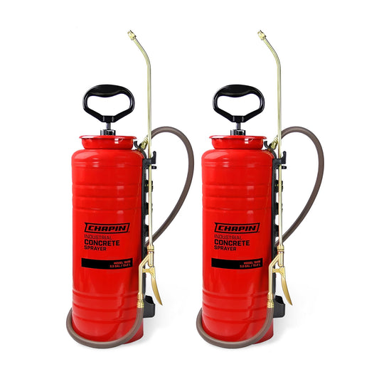 Chapin  2 Pack 3.5 Gal Tri Poxy Industrial Concrete Open Head Hand Tank Sprayer