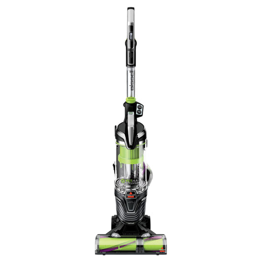 BISSELL Upright Vacuum, Pet Hair Eraser Turbo Pet Friendly, Bagless, Hard Floor and Carpet, with Tangle Free Brush Roll, Extension Wand, 2475, Grey