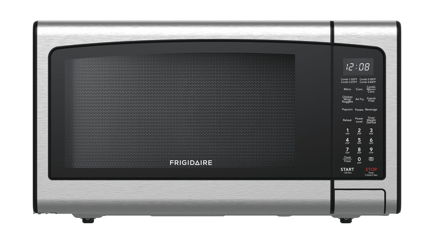 Frigidaire 3-In 1 Countertop Microwave Oven / Air Fryer / Convection, 1.1 Cu. Ft., Stainless Steel