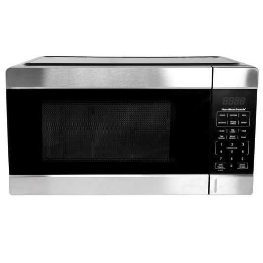 Hamilton Beach 1.1 Cu. Ft. 1000 Watt Countertop Microwave Oven in Black