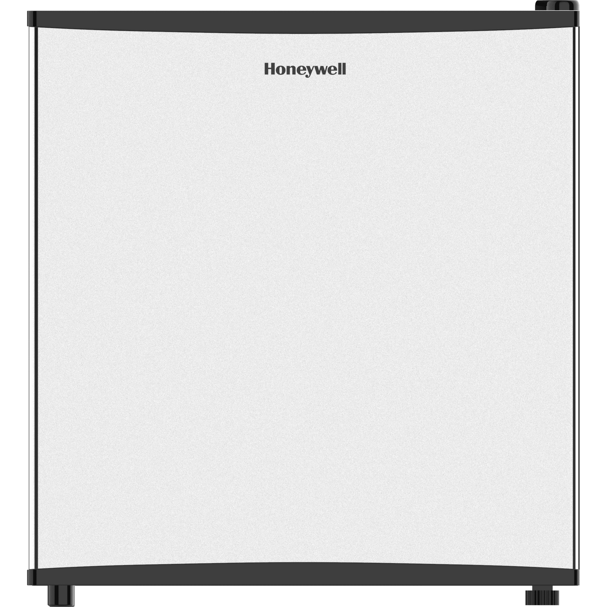 Honeywell Compact Refrigerator 1.6 Cu Ft Mini Fridge with Freezer, Single Door, Low noise, for Bedroom, Office, Dorm with Adjustable Temperature Settings, Stainless Steel
