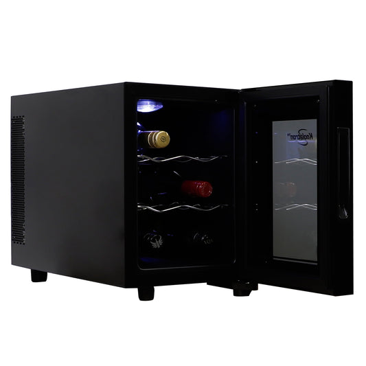 Koolatron 6 Bottle Wine Cooler Thermoelectric Freestanding Wine Fridge