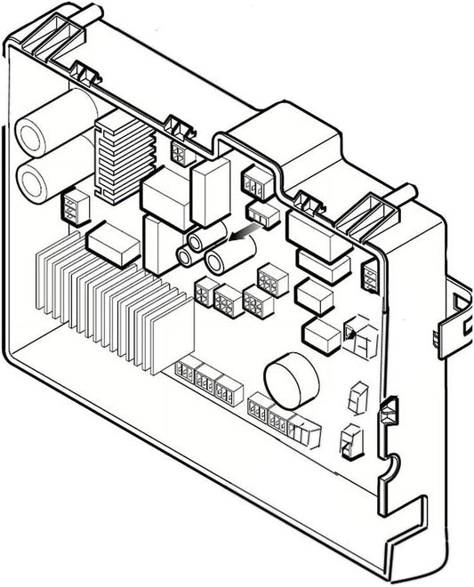 LG Genuine OEM EBR79950227 Washer Main Control Board (PCB Assembly)