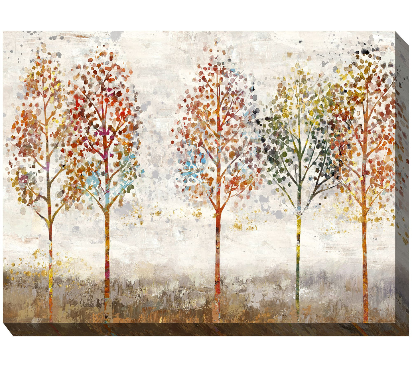 West of the Wind Outdoor Canvas Art Young Fores t 40" x 30"