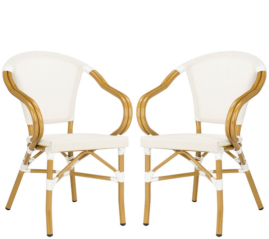 Safavieh Karine Stacking Arm Chairs