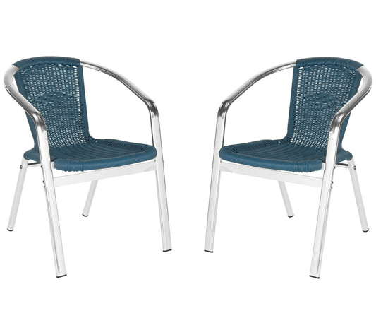 Wrangell Indoor-Outdoor Stacking Armchair by Safavieh