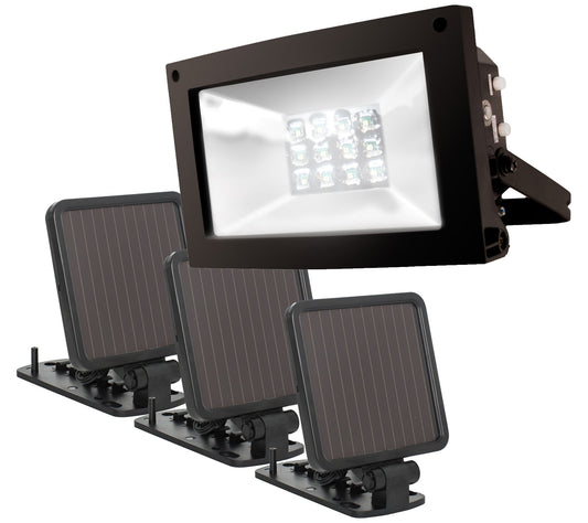 Maxsa Super Bright Solar Flood Light